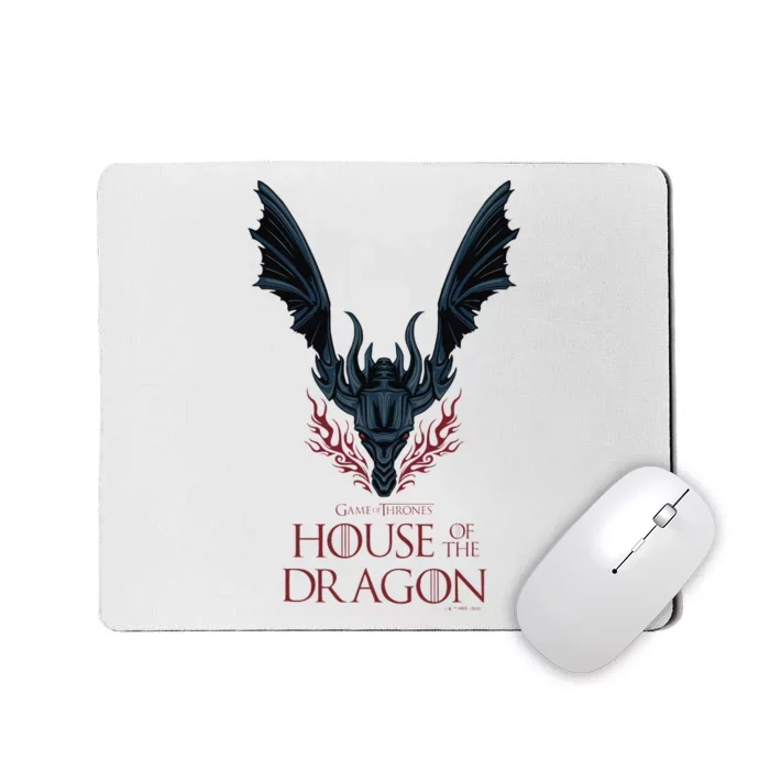 House of the Dragon Dark Wings Spread Mousepad