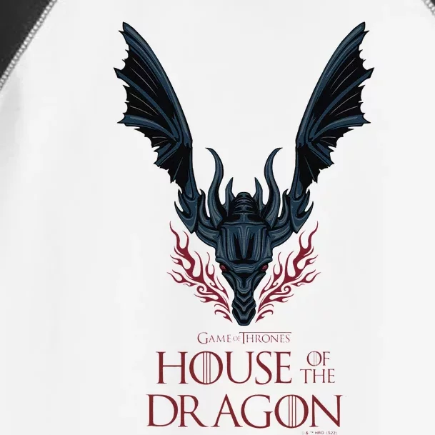 House of the Dragon Dark Wings Spread Toddler Fine Jersey T-Shirt