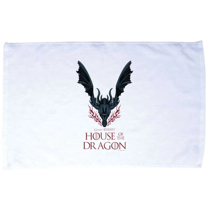 House of the Dragon Dark Wings Spread Microfiber Hand Towel