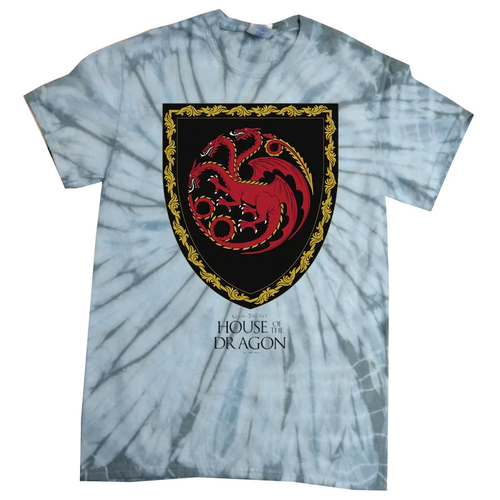 House of the Dragon House Targaryen Shield Tie-Dye T-Shirt