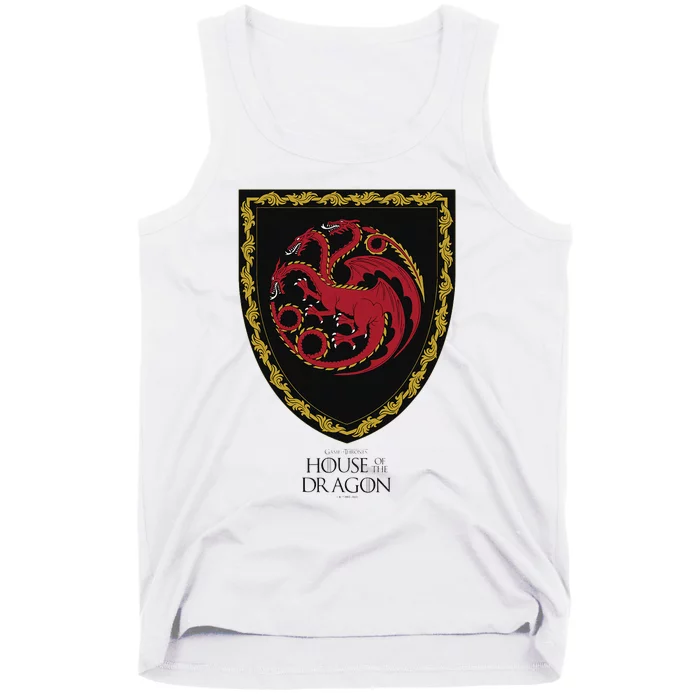 House of the Dragon House Targaryen Shield Tank Top