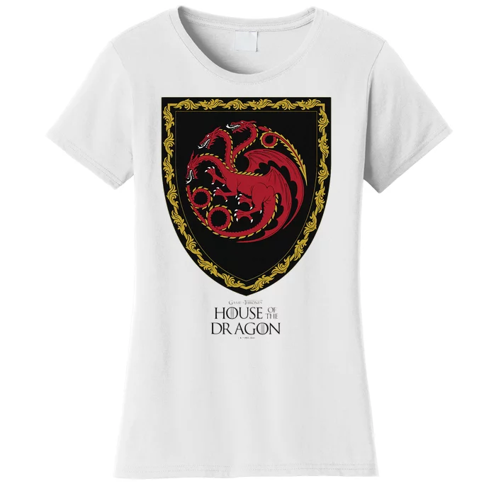 House of the Dragon House Targaryen Shield Women's T-Shirt