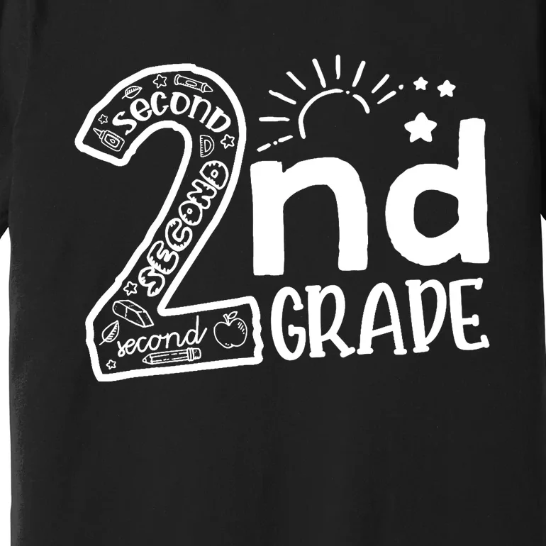 Hello On To 2nd Grade Teachers Boy and Team Secound Grade Premium T-Shirt