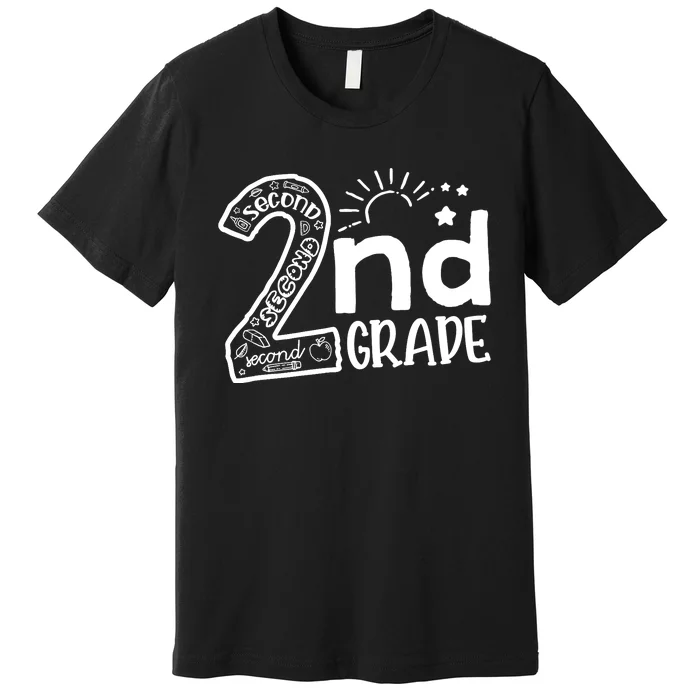 Hello On To 2nd Grade Teachers Boy and Team Secound Grade Premium T-Shirt