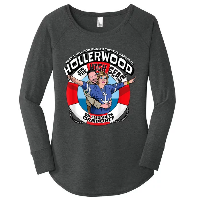 Hollerwood On The High Seas Women's Perfect Tri Tunic Long Sleeve Shirt