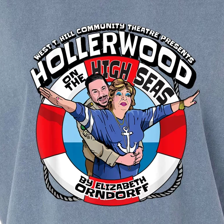 Hollerwood On The High Seas Garment-Dyed Women's Muscle Tee