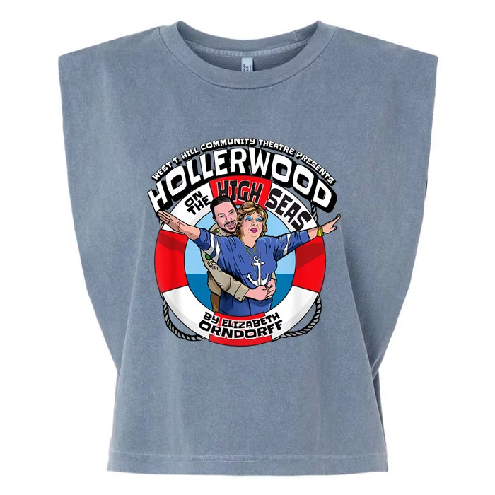 Hollerwood On The High Seas Garment-Dyed Women's Muscle Tee