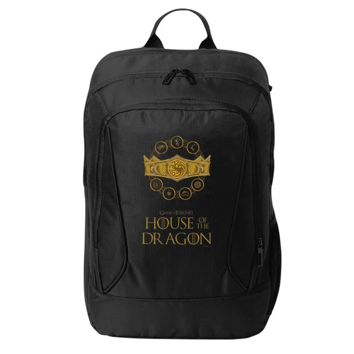 House of the Dragon Group Shot House Crests Crown V2 City Backpack