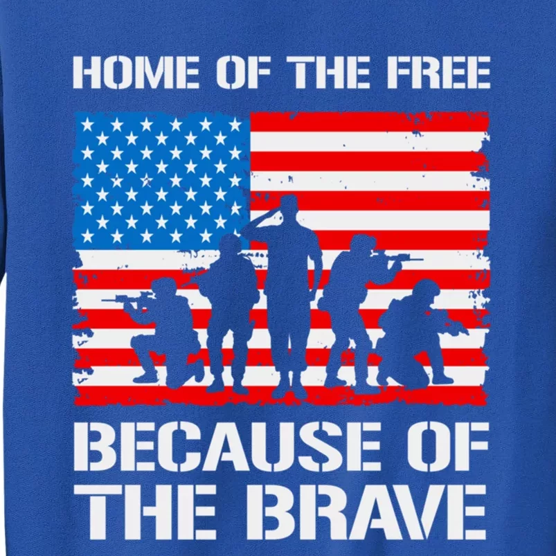 Home Of The Free Because Of The Brave Gift Sweatshirt