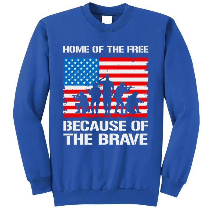 Home Of The Free Because Of The Brave Gift Sweatshirt