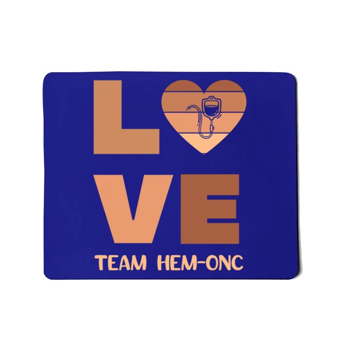 Hematology Oncology Team Black History Nurse Cancer Tech Cna Gift Mousepad