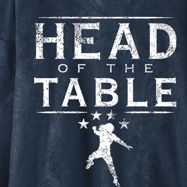 Head Of The Table Hooded Wearable Blanket