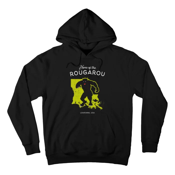 Home Of The Rougarou Louisiana Usa Cryptid Hoodie