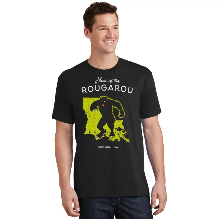 Home Of The Rougarou Louisiana Usa Cryptid T-Shirt