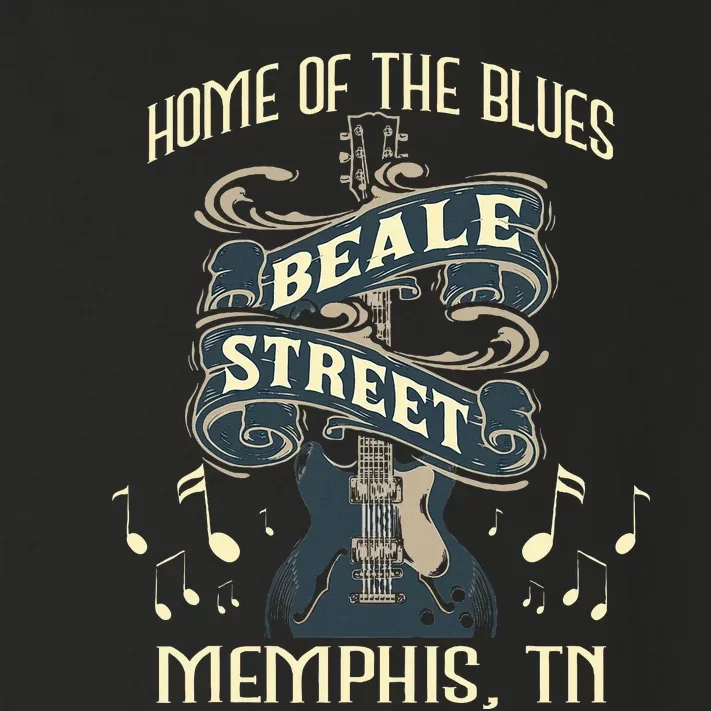 Home Of The Blues Beale Street Memphis Musician Guitarist Toddler Long Sleeve Shirt