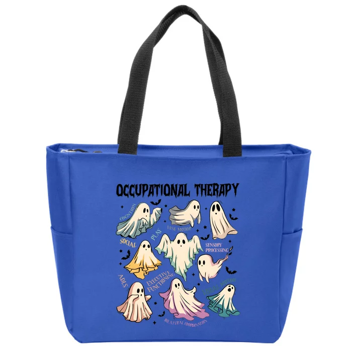 Halloween Occupational Therapy Zip Tote Bag