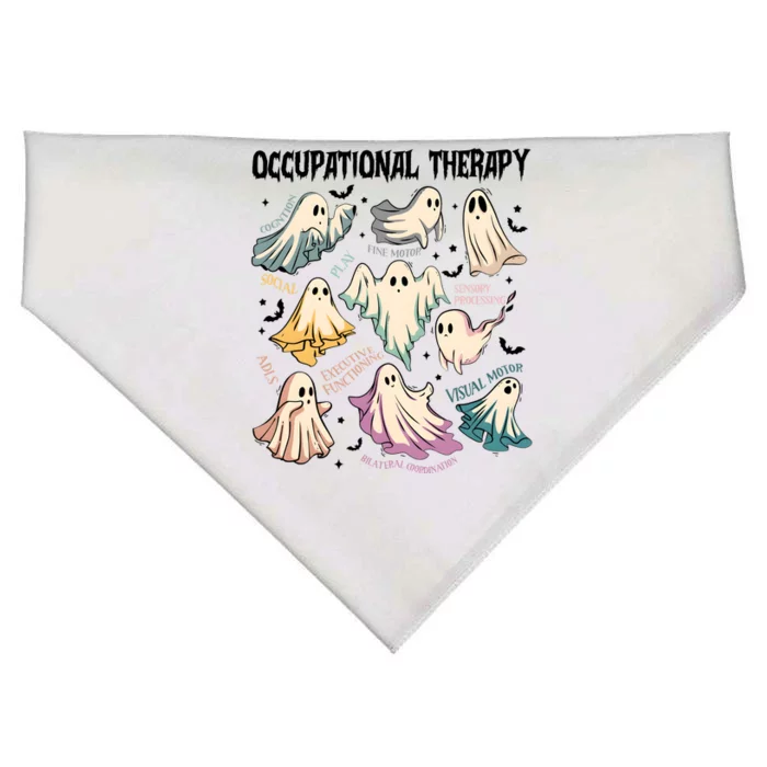 Halloween Occupational Therapy USA-Made Doggie Bandana