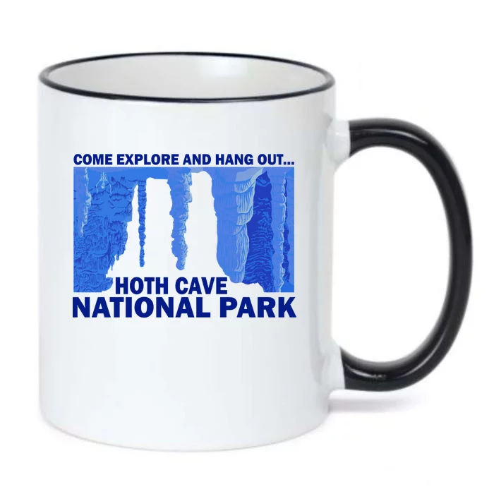 Hoth Ice Cave National Park Explore Black Color Changing Mug