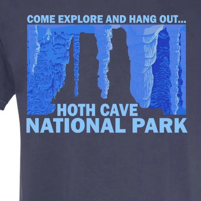 Hoth Ice Cave National Park Explore Garment-Dyed Heavyweight T-Shirt