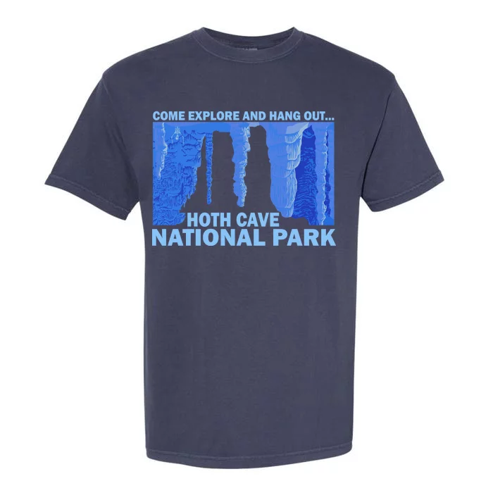 Hoth Ice Cave National Park Explore Garment-Dyed Heavyweight T-Shirt