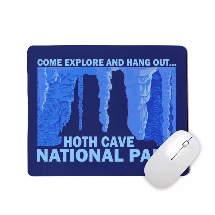 Hoth Ice Cave National Park Explore Mousepad