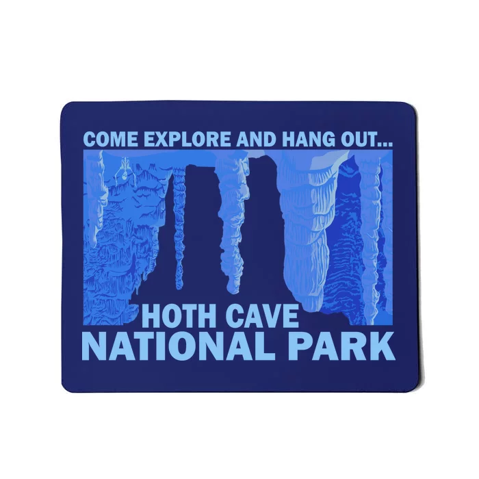 Hoth Ice Cave National Park Explore Mousepad