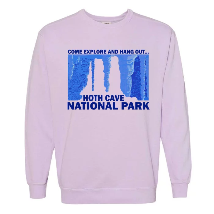 Hoth Ice Cave National Park Explore Garment-Dyed Sweatshirt