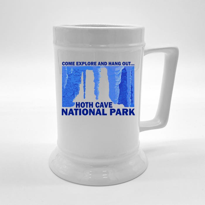 Hoth Ice Cave National Park Explore Front & Back Beer Stein