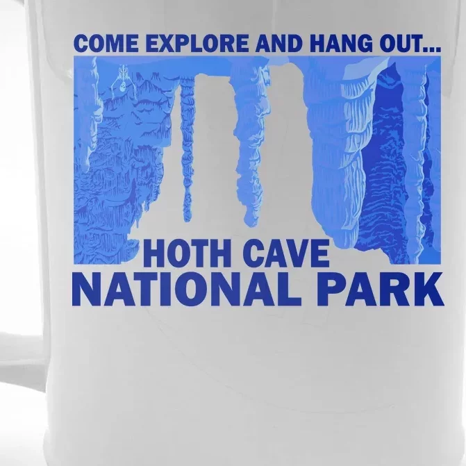 Hoth Ice Cave National Park Explore Front & Back Beer Stein