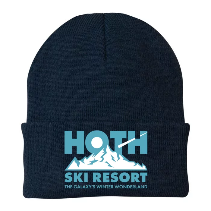 Hoth Ski Resort The Galaxy's Winter Wonderland Knit Cap Winter Beanie