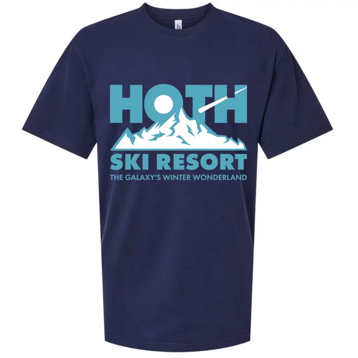 Hoth Ski Resort The Galaxy's Winter Wonderland Sueded Cloud Jersey T-Shirt