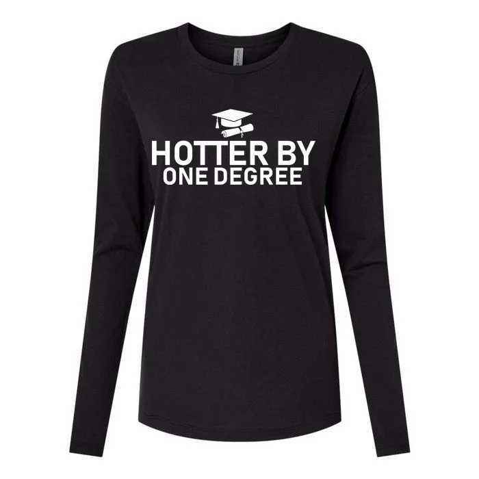 Hotter By One Degree Womens Cotton Relaxed Long Sleeve T-Shirt