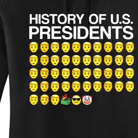 History Of Us Presidents Funny Biden Women's Pullover Hoodie