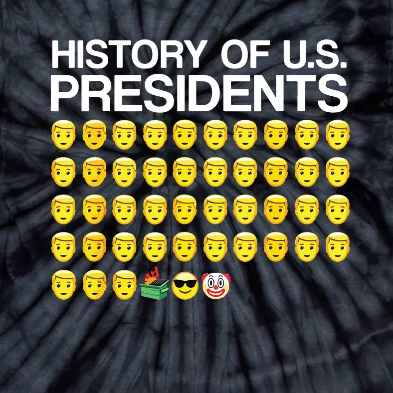 History Of Us Presidents Funny Biden Tie-Dye T-Shirt