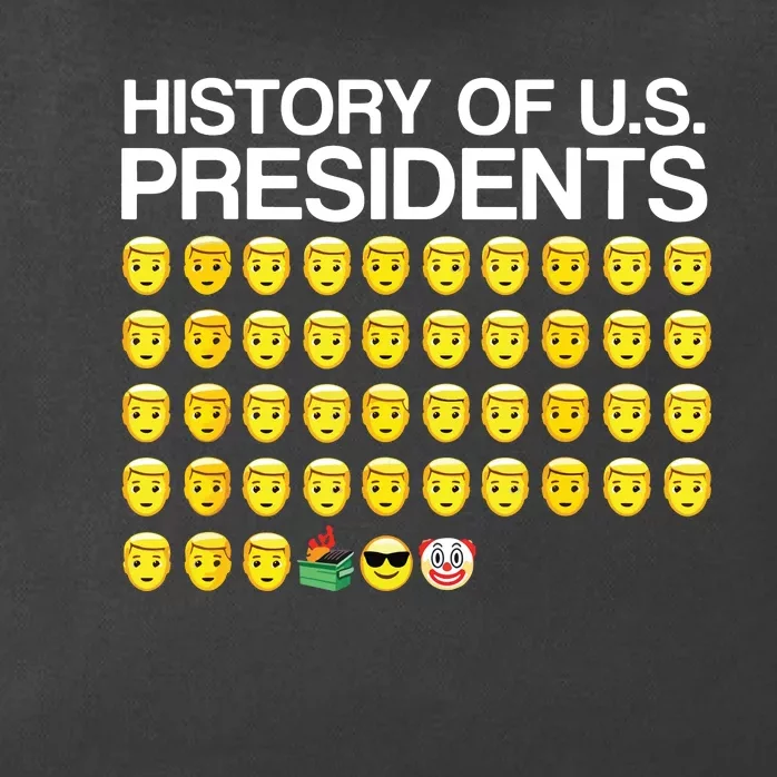 History Of Us Presidents Funny Biden Zip Tote Bag