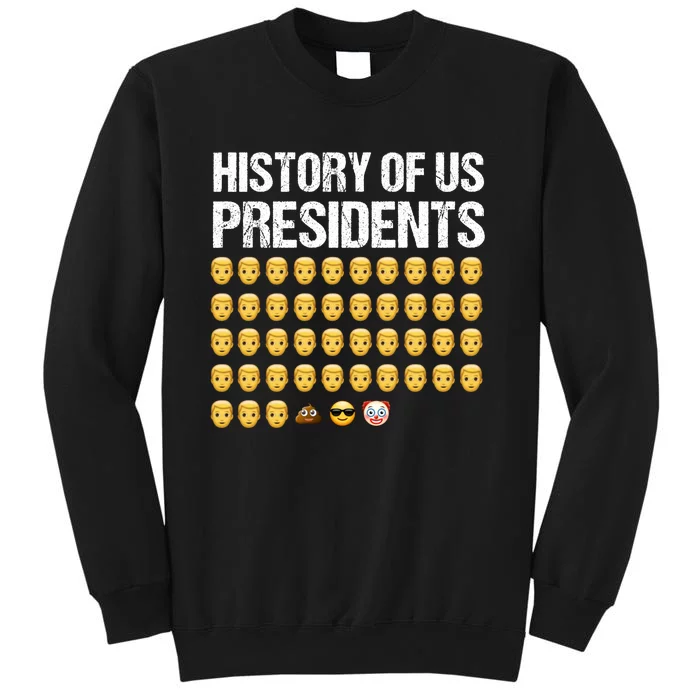 History Of US Presidents, USA Presidents Emoji Fun, Funny Emojis USA Sweatshirt