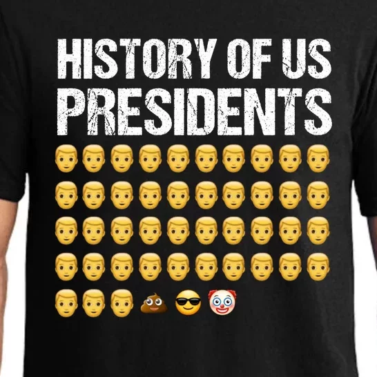 History Of US Presidents, USA Presidents Emoji Fun, Funny Emojis USA Pajama Set