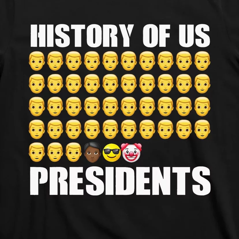 History Of US Presidents 46th Clown President Biden T-Shirt