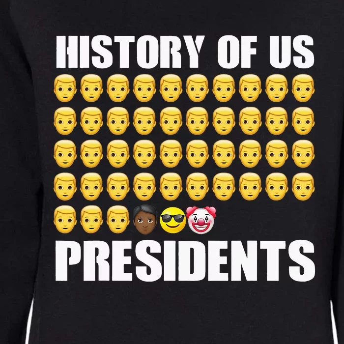 History Of US Presidents 46th Clown President Biden Womens California Wash Sweatshirt