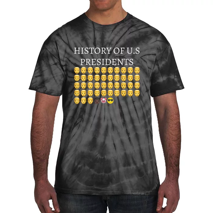 History Of U.S Presidents 46th Cool President Tie-Dye T-Shirt