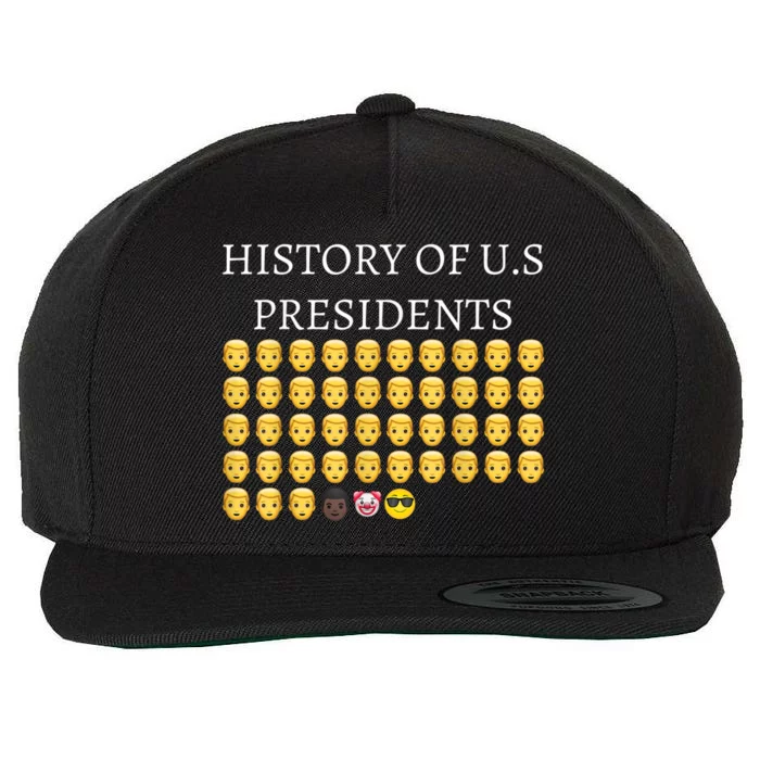 History Of U.S Presidents 46th Cool President Wool Snapback Cap