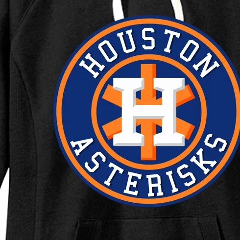 Houston Asterisks Baseball Cheated In 2017 Women's Fleece Hoodie