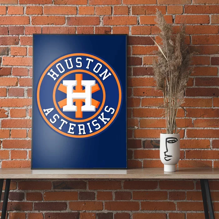 Teeshirtpalace Houston Asterisks Baseball Cheated in 2017 T-Shirt