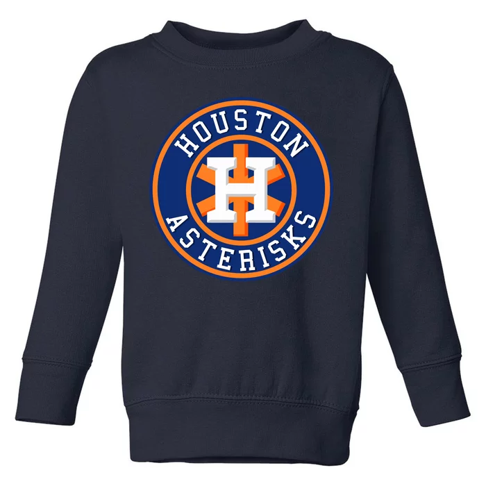 Houston Asterisks Baseball Cheated In 2017 Toddler Sweatshirt