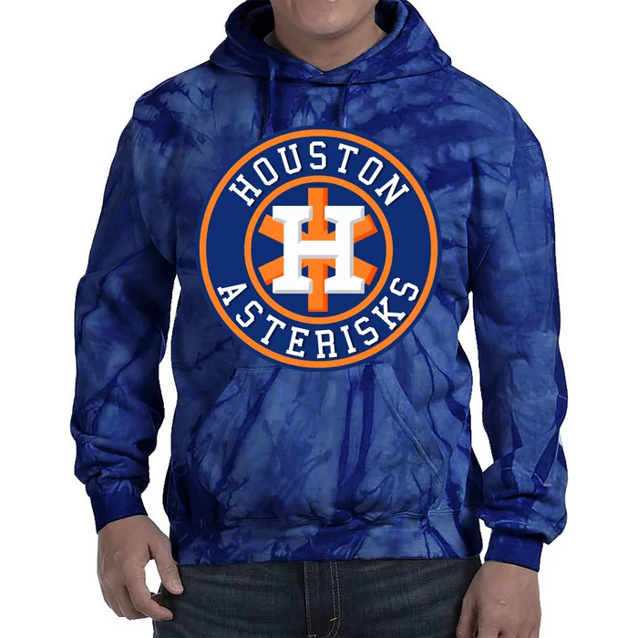 Houston Asterisks Baseball Cheated In 2017 Tie Dye Hoodie