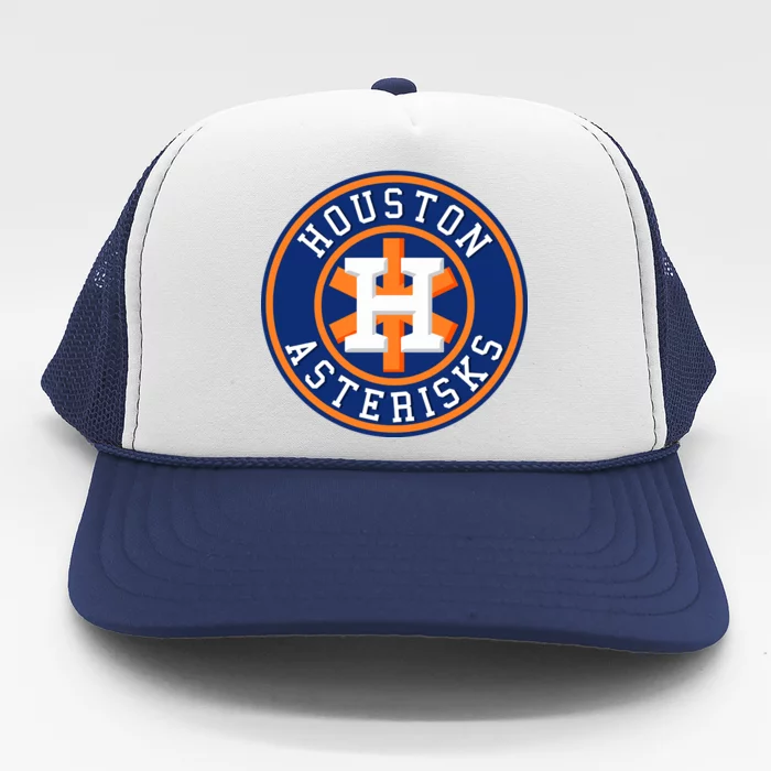 Houston Asterisks Baseball Cap - Snapback Trucker Hat