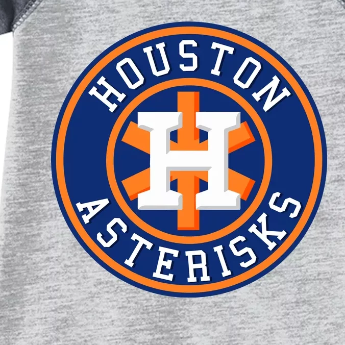 Houston Asterisks Baseball Cheated In 2017 Infant Baby Jersey Bodysuit