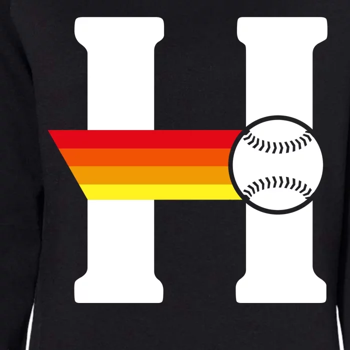 Houston Baseball H Womens California Wash Sweatshirt