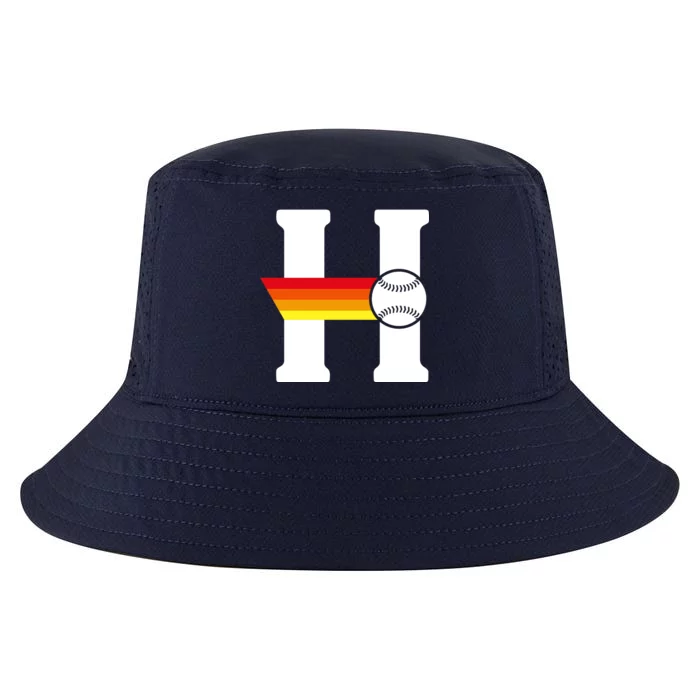 Houston Baseball H Cool Comfort Performance Bucket Hat