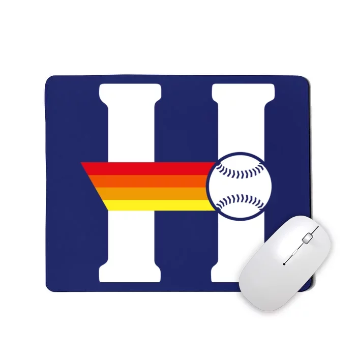 Houston Baseball H Mousepad